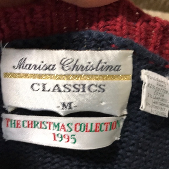 Marisa Christina 1995 Christmas Collection Sweater - Picture 7 of 7